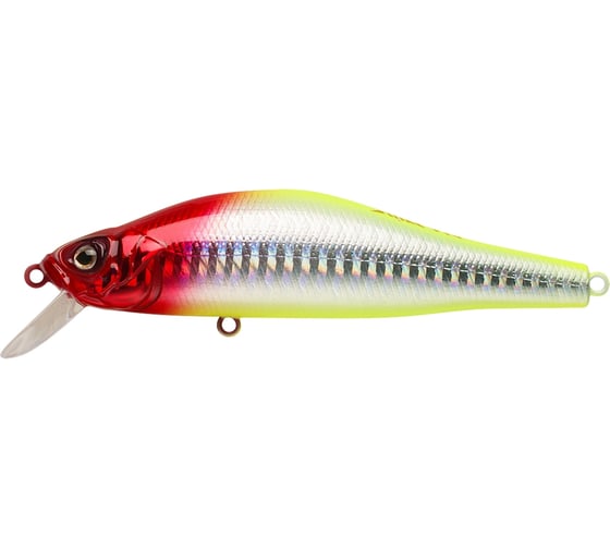 Воблер Strike Pro Archback 80SP цвет: X10-713 Clown Silver EG-125A-SP#X10-713