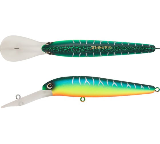 Воблер Strike Pro S.P. Walleye Minnow 90 цвет: A223S-RP Pearl Mat Tiger JL-022F#A223S-RP 1