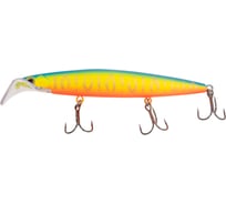 Воблер Strike Pro Scooter Minnow 110F цвет: A252S Bullfinch Mat Tiger EG-186F#A252S
