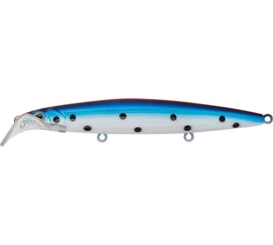 Воблер Strike Pro Scooter Minnow 110F цвет: A104F Russian Flag EG-186F#A104F