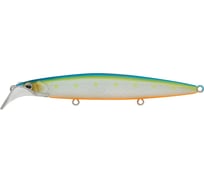 Воблер Strike Pro Scooter Minnow 110F цвет: S056C Blue Mat Transparent Milk EG-186F#S056C