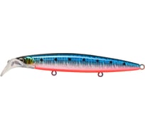 Воблер Strike Pro Scooter Minnow 110F цвет: A234-SBO-LU Blue Back Silver OB Fluo EG-186F#A234-SBO-LU