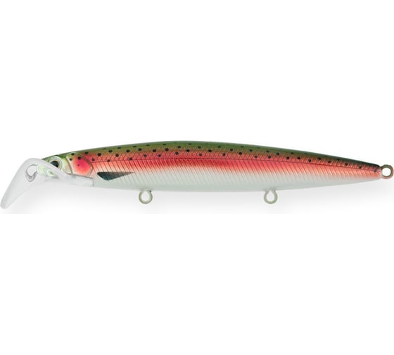 Воблер Strike Pro Scooter Minnow 110F цвет: 71RP Trout Silver pearl EG-186F#71RP