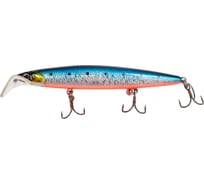 Воблер Strike Pro Scooter Minnow 90F цвет: A234-SBO-LU Blue Back Silver OB Fluo EG-186AF#A234-SBO-LU