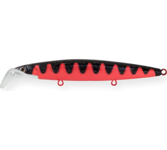 Воблер Strike Pro Scooter Minnow 90F цвет: A88 Red Devil Sparkles EG-186AF#A88