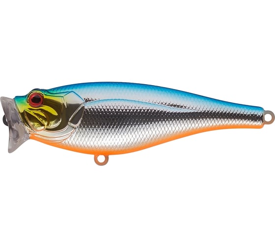 Воблер Strike Pro Sea Monster 80 цвет: 626E Blue Silver OB SH-002A#626E