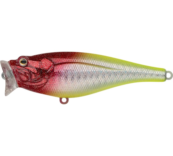 Воблер Strike Pro Sea Monster 80 цвет: X10-713 Clown Silver SH-002A#X10-713
