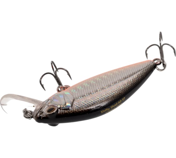 Воблер Strike Pro Shifty Shad 60SP цвет: A70-713 Black Silver OB EG-161-SP#A70-713