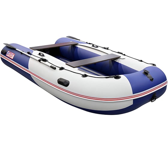Лодка хантер стелс 355 аэро - синяя/белая Hunterboat 355209