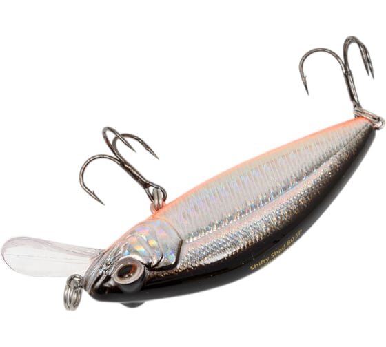 Воблер Strike Pro Shifty Shad 80SP цвет: A70-713 Black Silver OB EG-162-SP#A70-713
