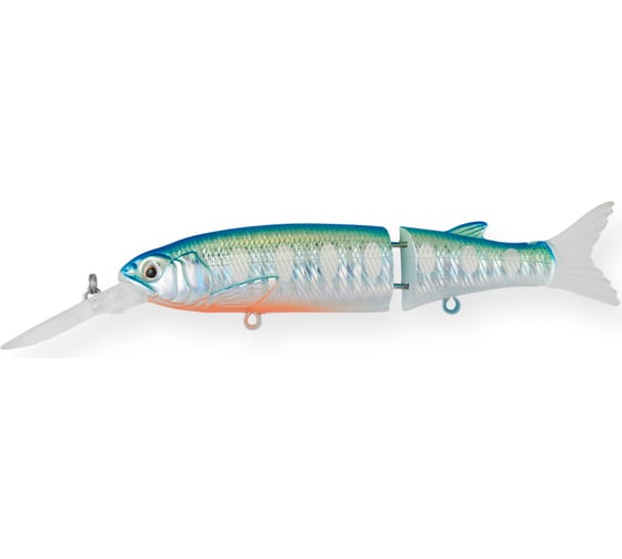Воблер Strike Pro Glider-X 105L цвет: A150-713 UV Blue Silver OB EG-157L-SP#A150-713