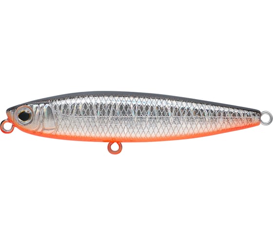 Воблер Strike Pro Slide Bait Heavy One 120 цвет: A70-SBO Black Silver broken glass JS-384#A70-SBO