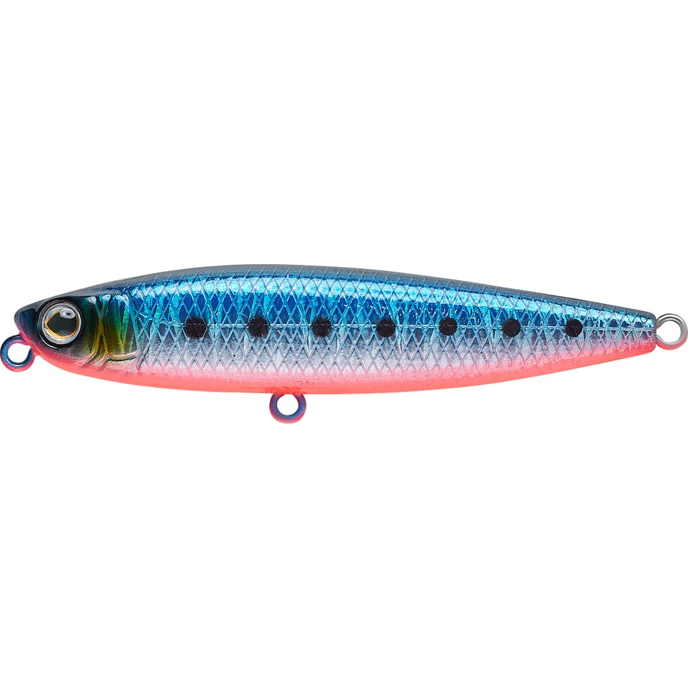 Воблер strike pro slide bait heavy one 120 цвет: a234-sbo-lu blue back silver ob fluo js-384#a234-sbo-lu