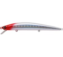 Воблер Strike Pro Slingshot Minnow 120F цвет: 022PPP-713 Redhead Silver EG-145F#022PPP-713