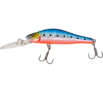 Воблер Strike Pro Archback Deep 60SP цвет: A234-SBO-LU Blue Back Silver OB Fluo EG-125DL-SP#A234-SBO-LU