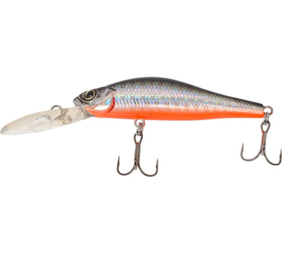 Воблер Strike Pro Archback Deep 60SP цвет: A70-713 Black Silver OB EG-125DL-SP#A70-713
