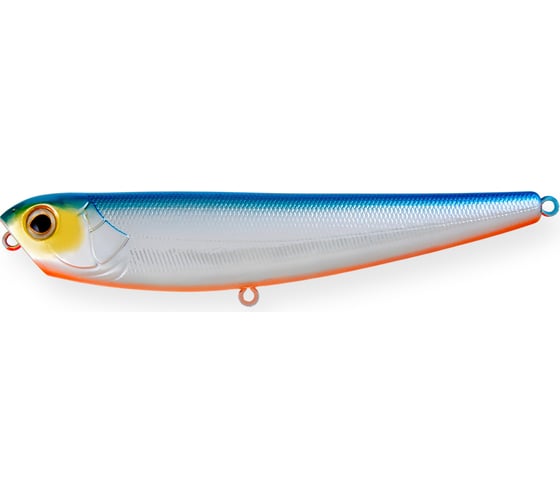 Воблер Strike Pro Hot Dog 65 цвет: 626E Blue Silver OB EG-030A#626E 1