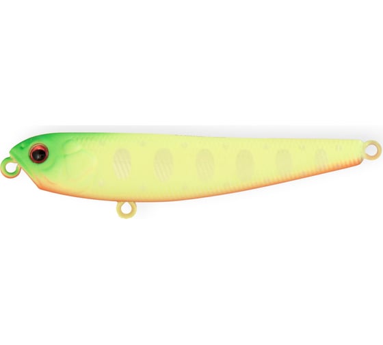 Воблер Strike Pro Hot Dog 65 цвет: A178S Lemon Mat Tiger EG-030A#A178S