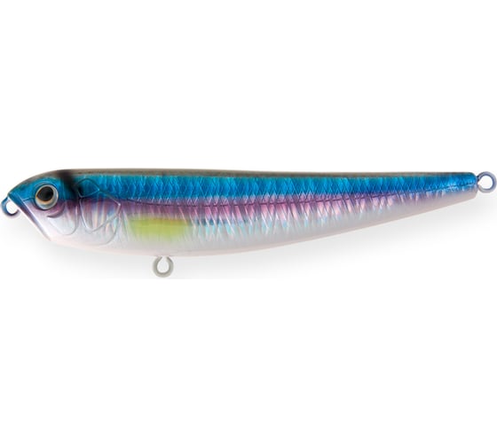 Воблер Strike Pro Hot Dog 65 цвет: A210-SBO-RP Rainbow Ghost Wakasagi EG-030A#A210-SBO-RP