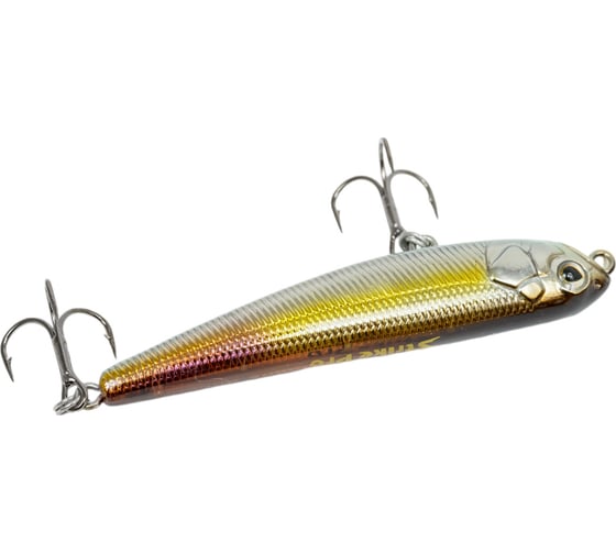 Воблер Strike Pro Hot Dog 65 цвет: A218-GSAL-EP Transparent Pearlescent Fry EG-030A#A218-GSAL-EP