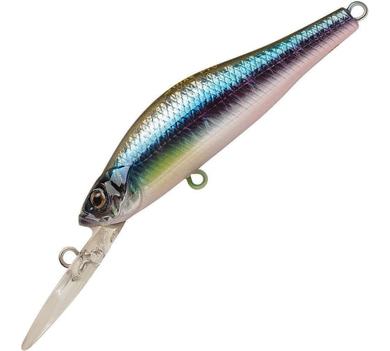 Воблер Strike Pro Archback Deep 80SP цвет: 612T Natural Shad Silver EG-125AL-SP#612T 1