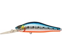 Воблер Strike Pro Archback Deep 80SP цвет: A234-SBO-LU Blue Back Silver OB Fluo EG-125AL-SP#A234-SBO-LU
