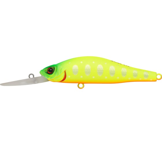Воблер Strike Pro Archback Deep 80SP цвет: A178S Lemon Mat Tiger EG-125AL-SP#A178S