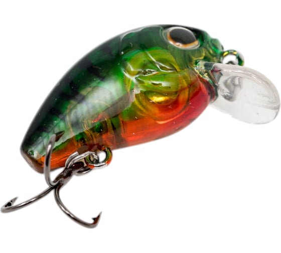 Воблер Strike Pro Baby Pro 25 цвет: A102G Transparent Perch EG-036F#A102G