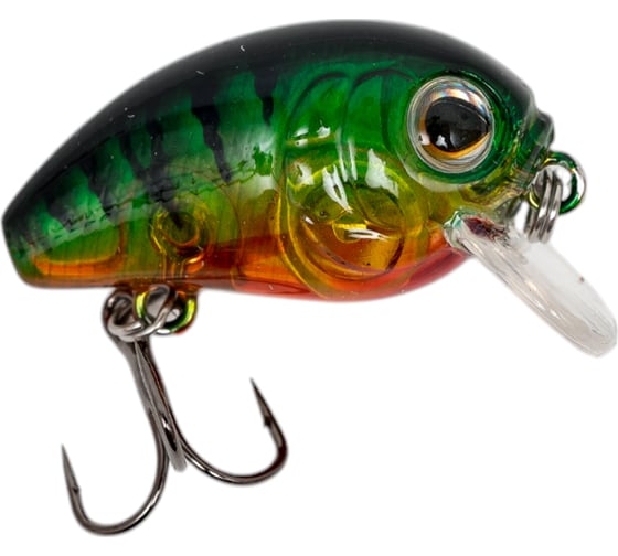 Воблер Strike Pro Baby Pro 25 цвет: A102G Transparent Perch EG-036F#A102G