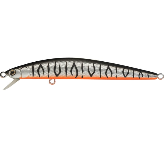 Воблер Strike Pro Slingshot Minnow 90 цвет: A243ES Grey Shadow Mat Tiger EG-146F#A243ES