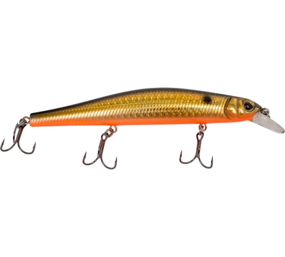 Воблер Strike Pro Inquisitor 110SP цвет: 613-713 Black Back Smoked OB EG-193B-SP#613-713