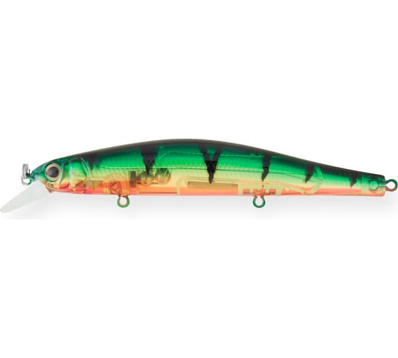 Воблер Strike Pro Inquisitor 110SP цвет: A102G Transparent Perch EG-193B-SP#A102G