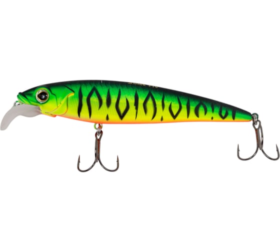 Воблер Strike Pro Beakster 110 цвет: GC01S/A70-713 Double Black Silver OB/Mat Tiger EG-124C#GC01S/A70-713