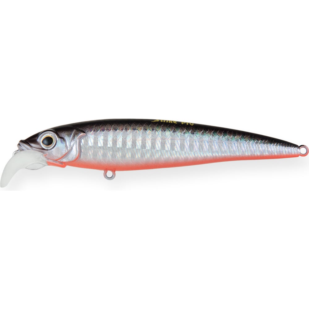 Воблер Strike Pro Beakster 110 цвет: A70-713 Black Silver OB EG-124C# ...