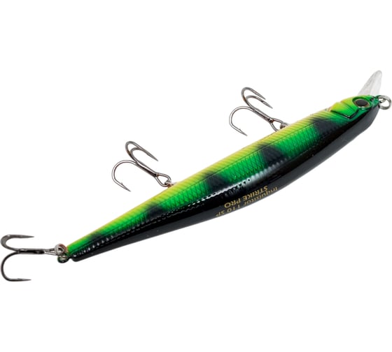 Воблер Strike Pro Inquisitor 110SP цвет: A45T Natural Perch EG-193B-SP#A45T