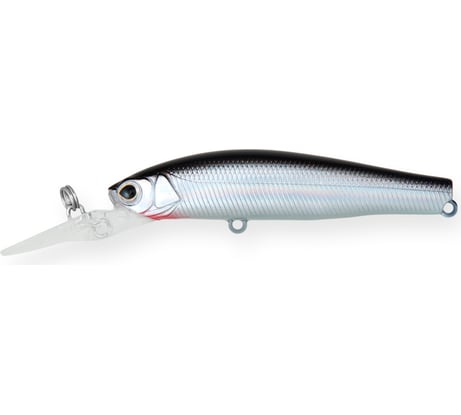 Воблер Strike Pro Solid Tail Deep 66 S цвет: A010-EP Black Back Silver JS-256#A010-EP