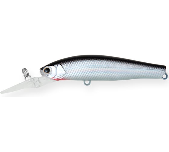 Воблер Strike Pro Solid Tail Deep 66 S цвет: A010-EP Black Back Silver JS-256#A010-EP