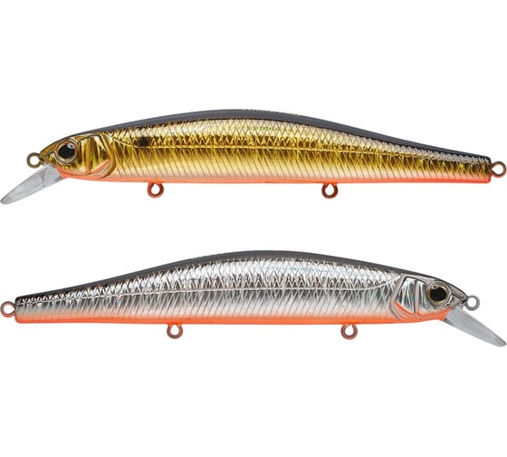 Воблер Strike Pro Inquisitor 110SP цвет: A70-613-SBO Double Silver/Smoked EG-193B-SP#A70/613-SBO 1