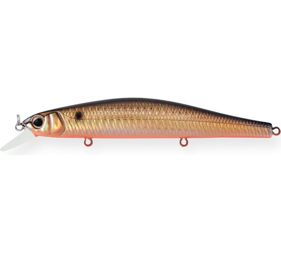 Воблер Strike Pro Inquisitor 130SP цвет: 613-713 Black Back Smoked OB EG-193C-SP#613-713