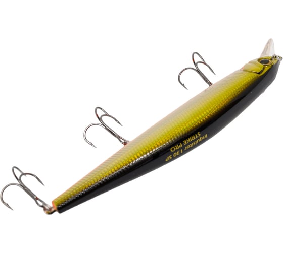 Воблер Strike Pro Inquisitor 130SP цвет: 612T Natural Shad Silver EG-193C-SP#612T