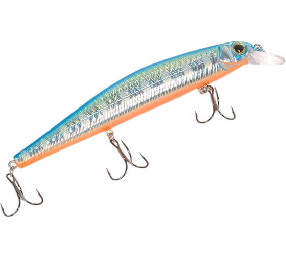 Воблер Strike Pro Inquisitor 130SP цвет: A150-713 UV Blue Silver OB EG-193C-SP#A150-713