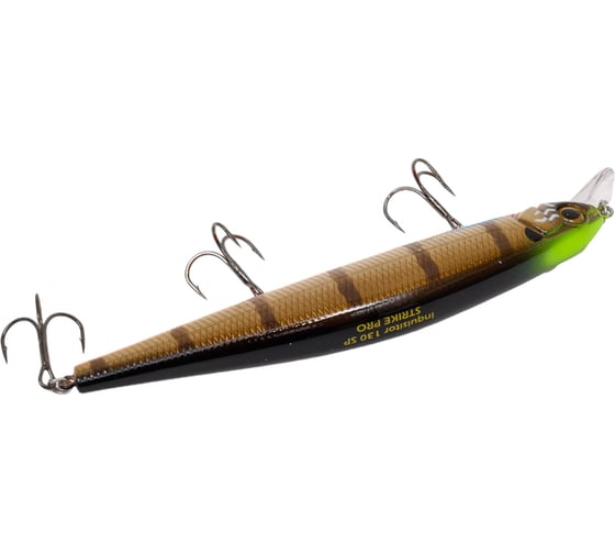 Воблер Strike Pro Inquisitor 130SP цвет: 201-264 Minke Whale EG-193C-SP#201-264