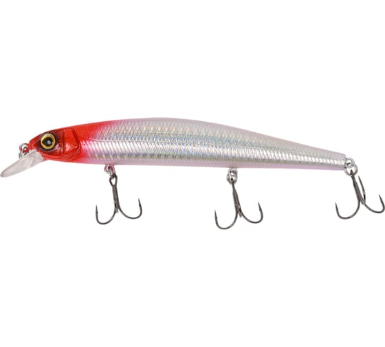 Воблер Strike Pro Inquisitor 130SP цвет: 022PPP-713 Redhead Silver EG-193C-SP#022PPP-713