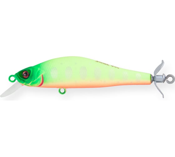 Воблер Strike Pro Archback Turbo 80 цвет: A178S Lemon Mat Tiger EG-125AP#A178S