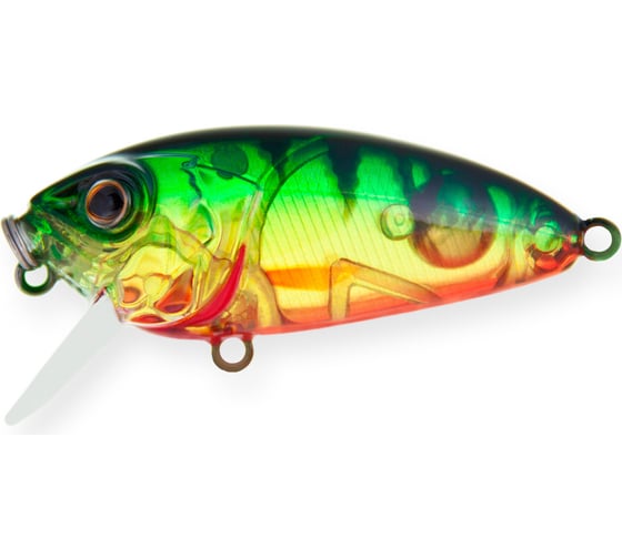 Воблер Strike Pro Stumpy Fly 40 цвет: A102G Transparent Perch EG-134#A102G