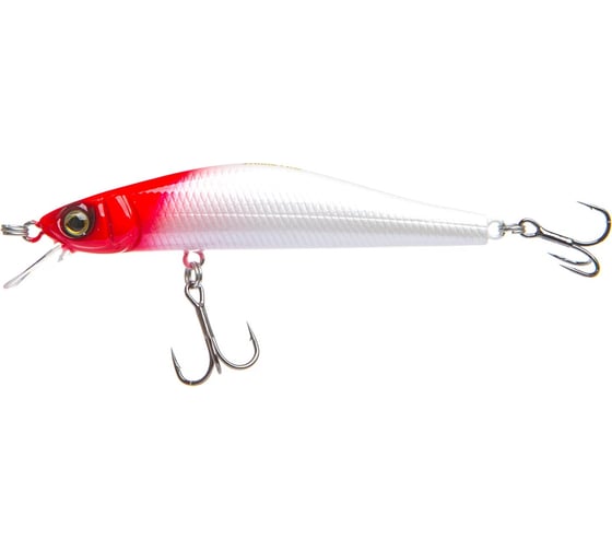 Воблер Strike Pro Inquisitor 80SP цвет: 022PF Milk Redhead EG-193A-SP#022PF