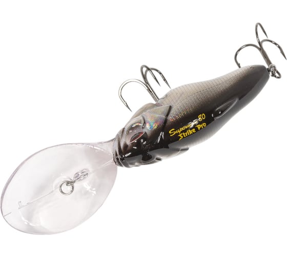 Воблер Strike Pro Supersonic 80 цвет: A010-EP Black Back Silver EG-081C#A010-EP