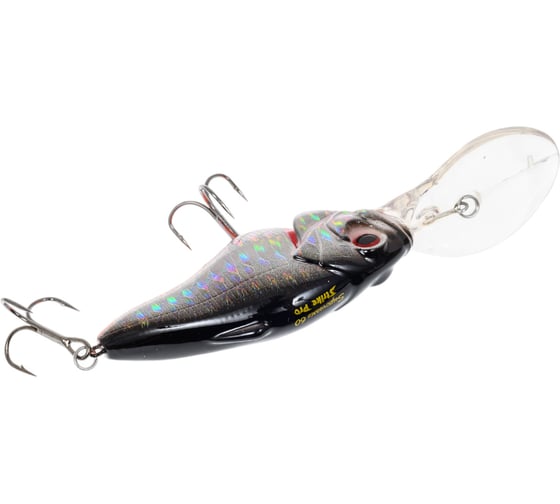 Воблер Strike Pro Supersonic 60 цвет: A70-713 Black Silver OB EG-081A#A70-713