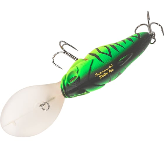 Воблер Strike Pro Supersonic 60 цвет: GC01S Mat Tiger EG-081A#GC01S