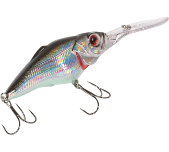 Воблер Strike Pro Supersonic 70 цвет: A010-EP Black Back Silver EG-081B#A010-EP
